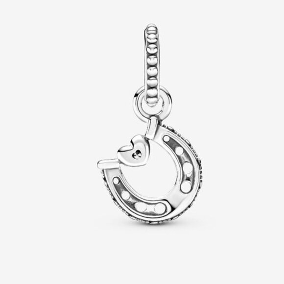 Pandora Good Luck Horseshoe Dangle Charm - Picture 3 of 6